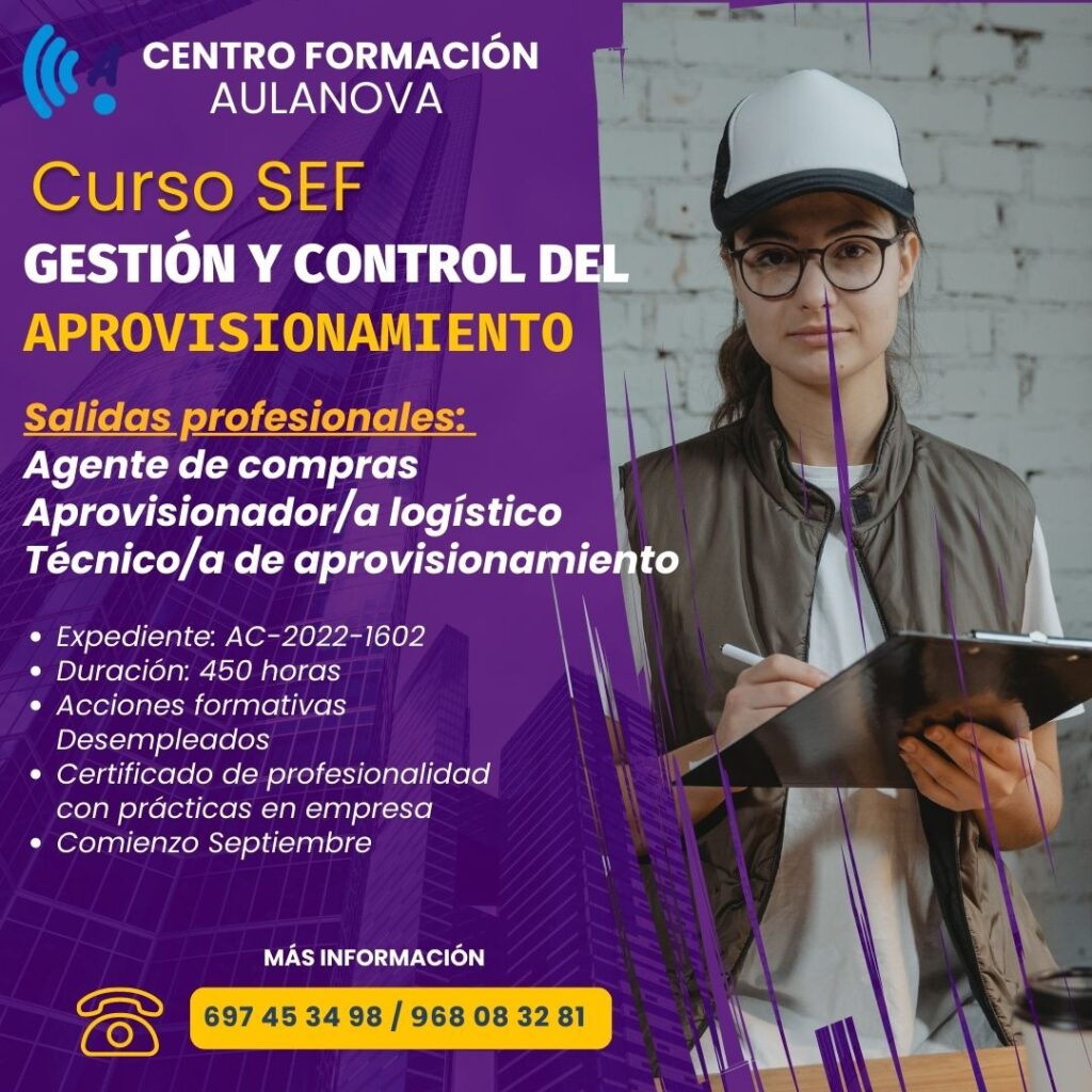 Gestión y control de aprovisionamiento