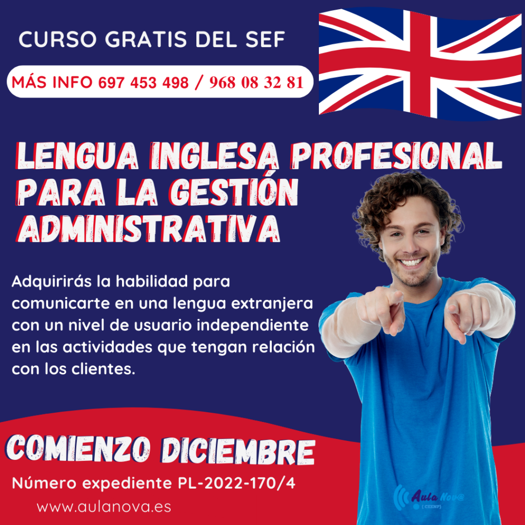 Lengua inglesa profesional para la gestión administrativa